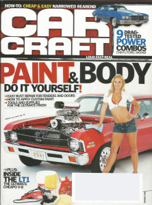 CAR CRAFT 2008 JAN - WANGER's MUSCLE, PINKS DRAGS, LT1